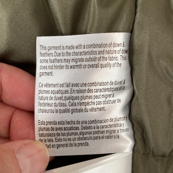 Michael Kors Down filled Parka. Dark grey size M. NWT - Picture 8 of 14
